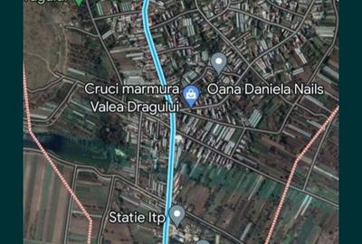 Teren de 1500 mp, în Valea Dragului