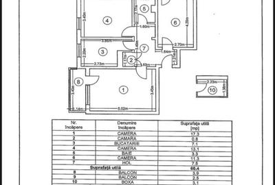 ►Km 4-5 - 3 Camere Decomandate 67m² Renovat Total Instalatii NOI Centrala Gaze - 8