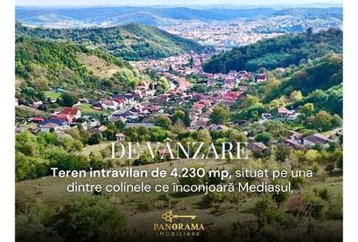 Teren intravilan cu vedere panoramică  4230mp - Mediaș - 1