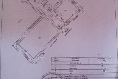 Apartament 2 camere -  58 mp, Palazu Mare, parter - ideal spatiu comercial - 11
