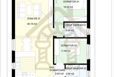 Casă individuală cu 4 camere cu Canalizare în Corbeanca - 19