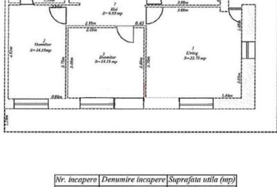Asmita Gardens, Tineretului 3 camere 104 mp, Centrala, AC, Parcare Subteran Asmita Gardens, Tineretului 3 camere 104 mp, Centrala, AC, Parcare Subteran - 20