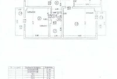 Apartament cu 3 camere decomandat, mobilat în Rahova - 1
