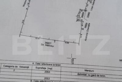 Teren intravilan 2053 mp - centru Vatra Dornei - 1