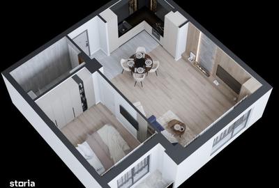 Apartament cu 2 camere în Cug - 9