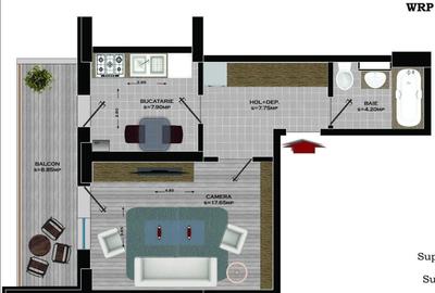 Garsoniera, te poti muta, Rond Cristalului, Ansamblul Scandinavia - 8