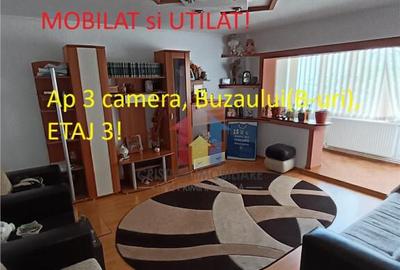 MOBILAT si UTILAT, Ap 3 camere, Buzaului, B-uri, Etaj 3 - 1
