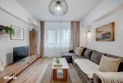 Apartament cu 3 camere semidecomandat, mobilat în Grivița - 12