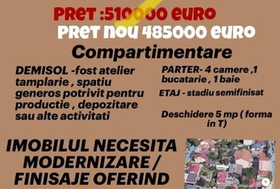 Casă individuală cu 4 camere cu Teren 623 Mp în Inel II - 1