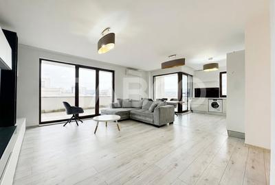 Penthouse cu 4 camere semidecomandat, mobilat în Gheorgheni - 4