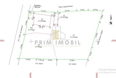 Teren Construcții intravilan de 1923 mp, în Popas Păcurari