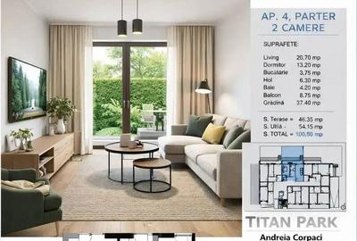 Apartament cu 2 camere decomandat în Est - 1