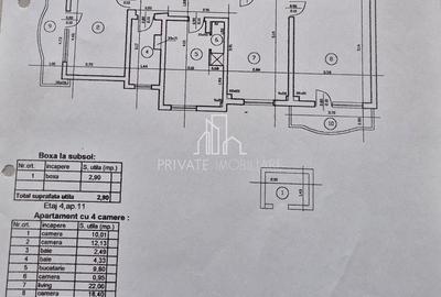 Apartament cu 4 camere decomandat în 7 Noiembrie - 2