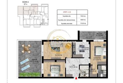 Apartament cu 3 camere decomandat în Titan - 2