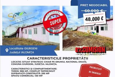 Spa?iu comercial Giurgeni,jud. Ialomi?a - 1