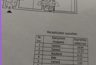 Apartament cu 2 camere semidecomandat în Camil Ressu - 3