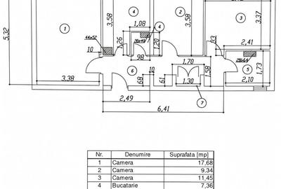 Apartament cu 3 camere decomandat în Exterior Vest - 2