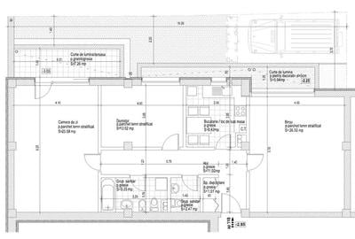 Apartament cu 3 camere decomandat în Central - 1
