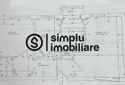 Apartament cu 2 camere decomandat în Brazda lui Novac