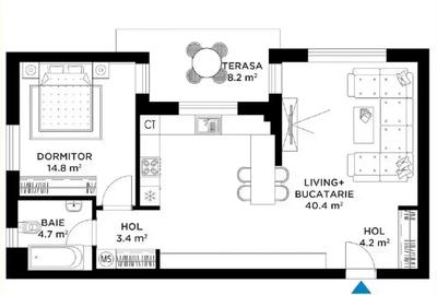 Apartament 2 Camere Lux Sisesti I Straulesti I Metrou - 5