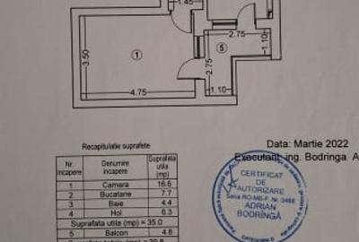 Garsoniera Exigent | Faza 4 | Tip C | Boxa - 11