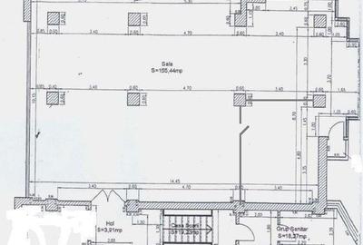 Spațiu comercial, de 160 mp, în Central - 3