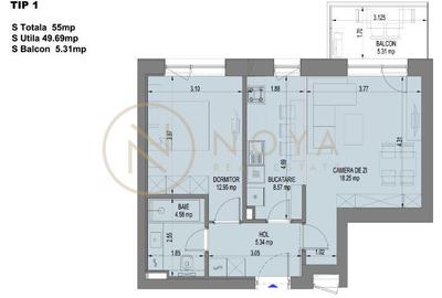 Apartament cu 2 camere decomandat, mobilat în Aviației - 2