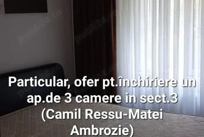 Particular, ofer spre inchiriere un ap. de 3 cam.cu centrala de apart. Particular, ofer spre inchiriere un ap. de 3 cam.cu centrala de apart. - 2