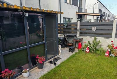 Vila 4 camere mobilata/utilata, mansarda locuibila si terasa inchisa, complex re