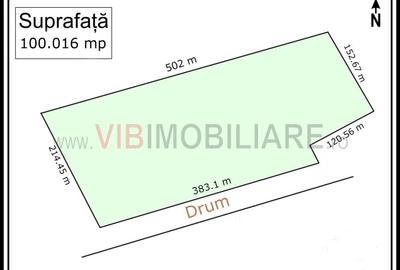 Slobozia - zona Garii - 100000mp teren intravilan - toate utilitatile - 1