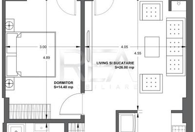 Apartament cu 2 camere semidecomandat în Matei Voievod - 11