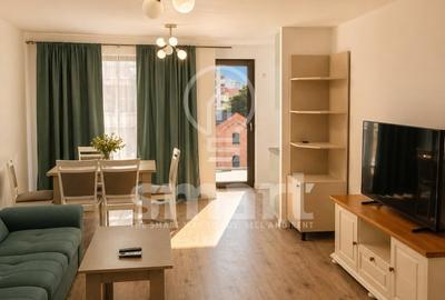 Apartament cu 2 camere semidecomandat, mobilat în Mărăști