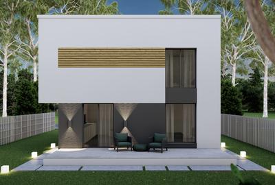 Casa individuală P+1 util 180 mp 5 camere - 4