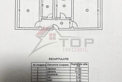 Apartament cu 2 camere, mobilat în Valea Lupului - 6