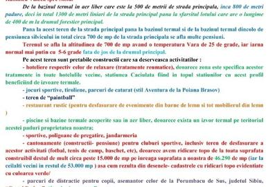 VANZARE / INCHIRIERE : Teren / padure cu izvor apa termanala si izvor mineral - 14