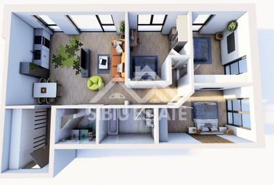 Apartament 4 camere , 95,05 mp utili , Etaj 1 , Finisaje Premium - 4