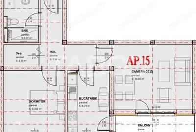 Apartament cu 2 camere decomandat în Central - 6