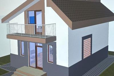 Casă individuală cu 4 camere cu Canalizare în Valu lui Traian