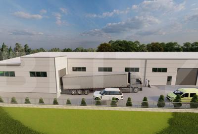 Hala moderna, acces din E576, birouri, 1658 mp utili, rampa - 3