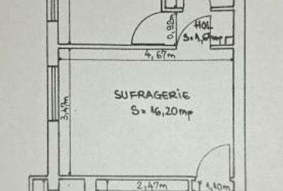 Apartament cu 2 camere semidecomandat, mobilat în Inel I - 5