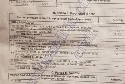 Teren de 1439 mp, în Ohaba-Forgaci - 2