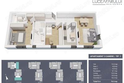 Apartamente NOI | Luceafarului Residence Targovi?te - 6