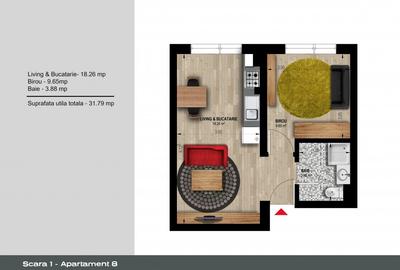 Apartamente 2 camere Weiner 12 Residence Militari Direct Dezvoltator - 14