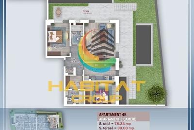 Apartament 3 camere cu Gradina Proprie - 6