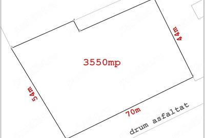 Teren de 3550 mp, în Central