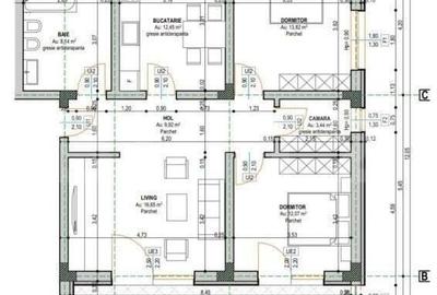 Apartament cu 3 camere decomandat în Ipotești - 5