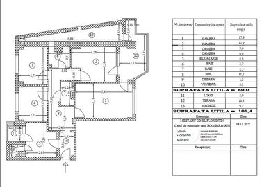 4 Camere Decomandat DE RENOVAT 101 MP Total - 3