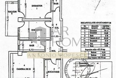 Apartament 3 camere, garaj propriu, mobilat si utilat, centr - 5