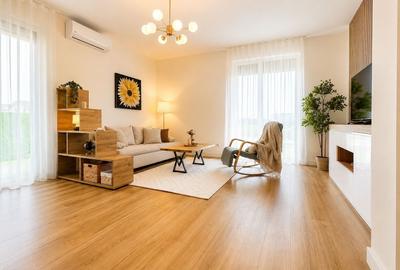 Apartament cu 2 camere decomandat, mobilat în Moșnița Nouă - 2