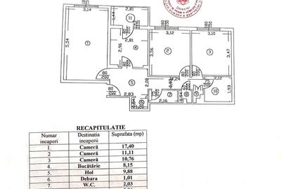 Apartament decomandat în Est - 2